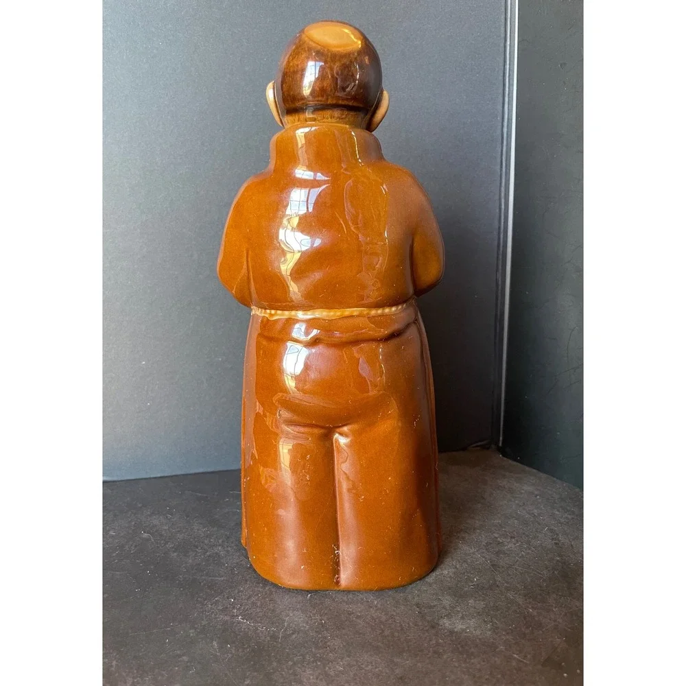 Cortenforf‎ Pottery Style Monk Decanter Excellent Ceramic Friar Tuck Figurine